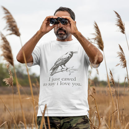 Crow Caw I Love You T-shirt