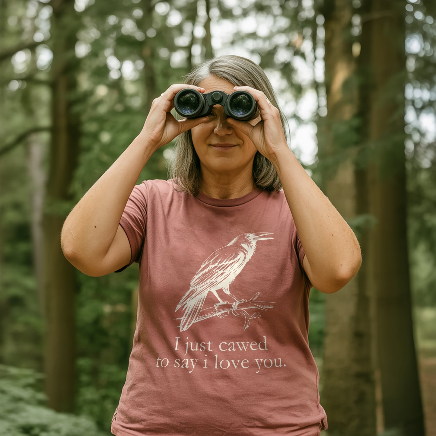 Crow Caw I Love You T-shirt
