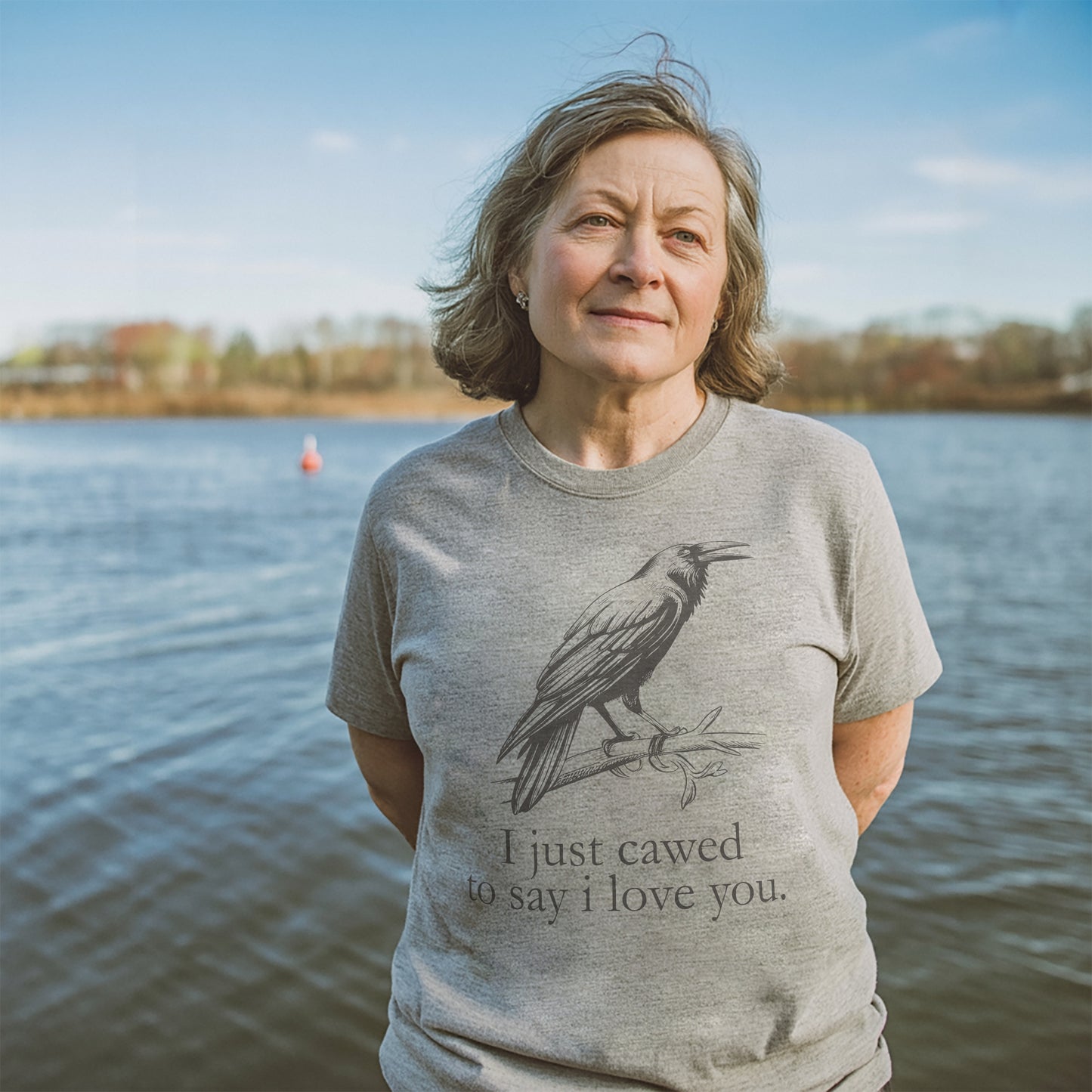 Crow Caw I Love You T-shirt