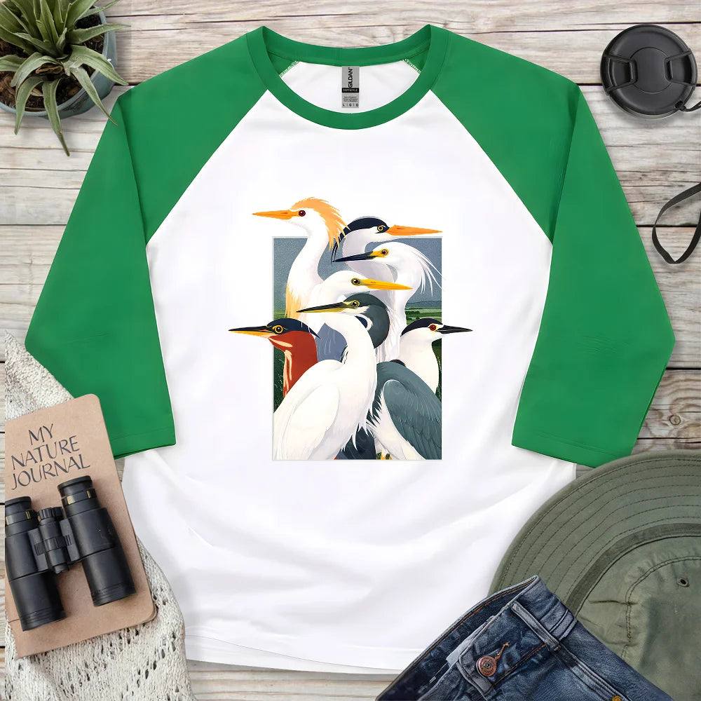 Wetland Assembly 3/4 Sleeve T-shirt