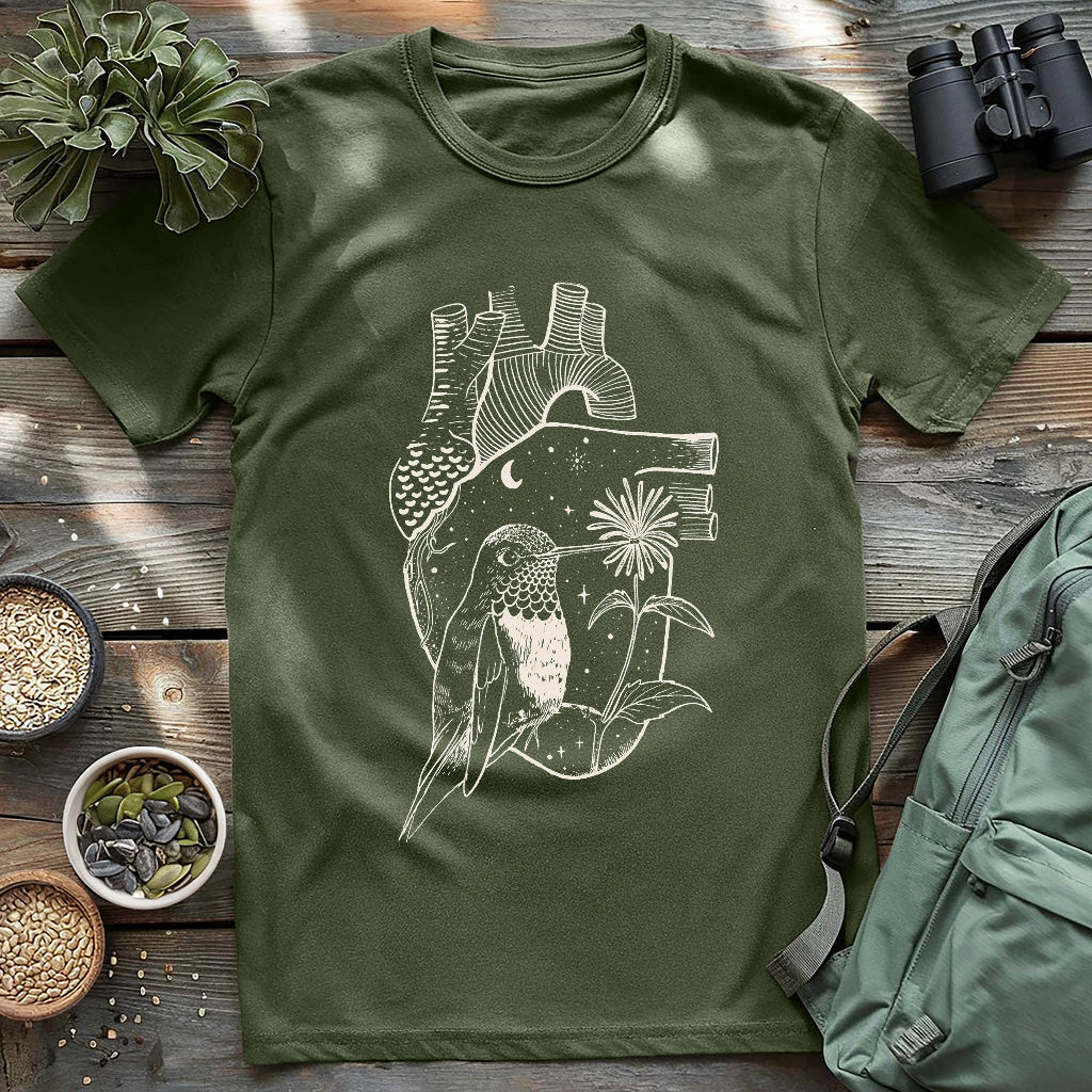 Heart Full of a Hummingbird T-shirt