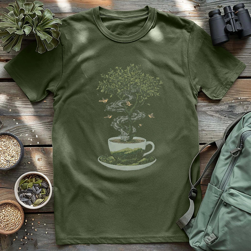 Coffee Tree Attract Birds T-shirt