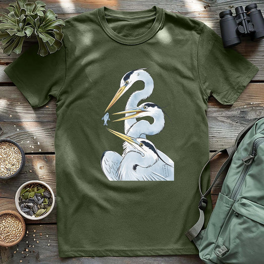 Fighting For A Fish T-shirt