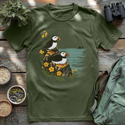 Peaceful Puffins T-shirt