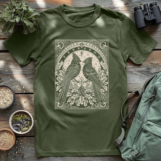 Regal Cardinal Lovebirds T-shirt