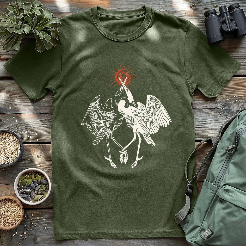Solar Crane Duo T-shirt