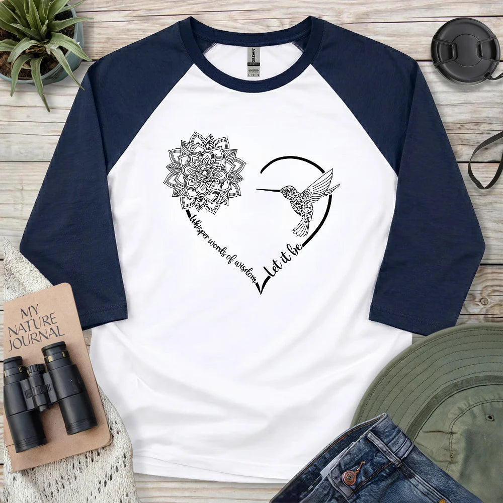 Let It Be 3/4 Sleeve T-shirt