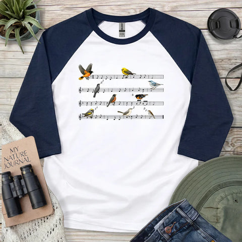 Symphony of Songbirds 3/4 Sleeve T-shirt