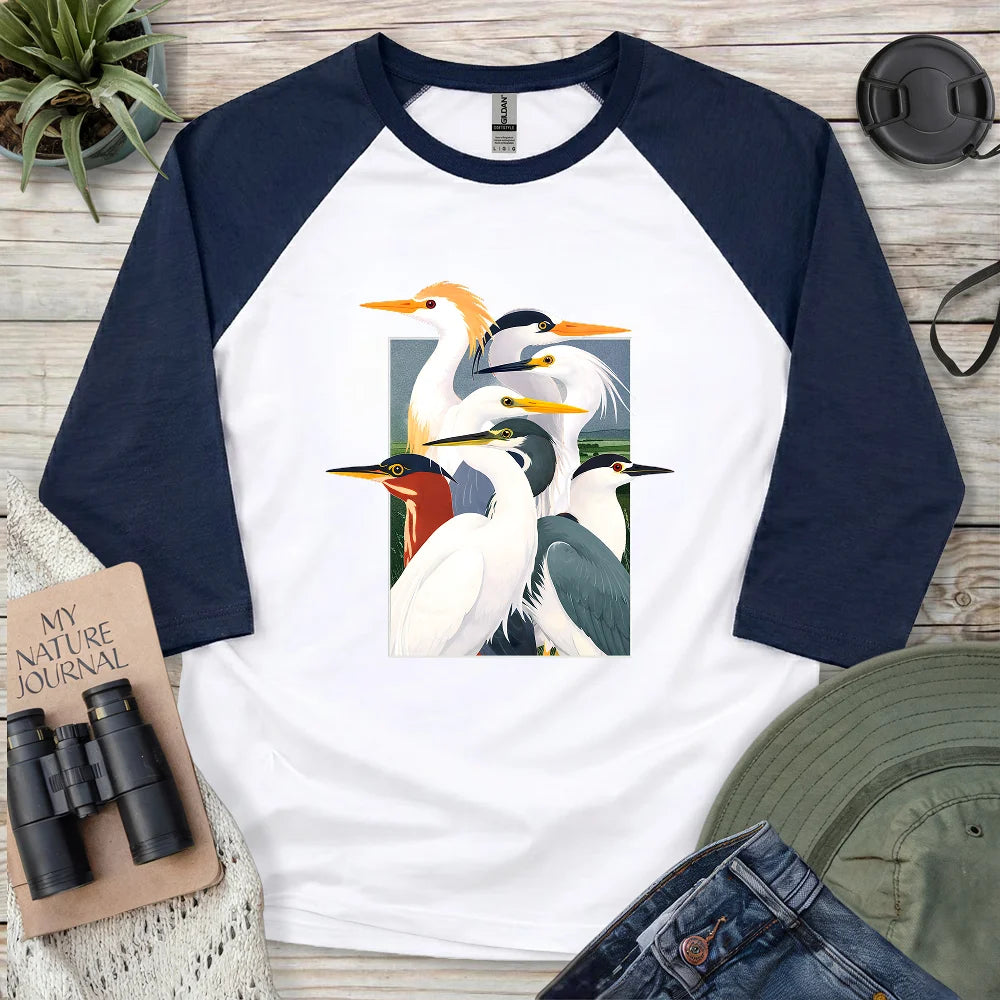 Wetland Assembly 3/4 Sleeve T-shirt