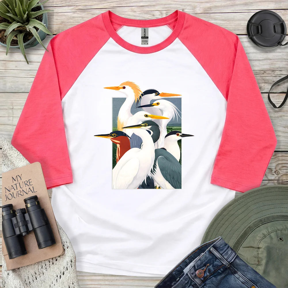 Wetland Assembly 3/4 Sleeve T-shirt