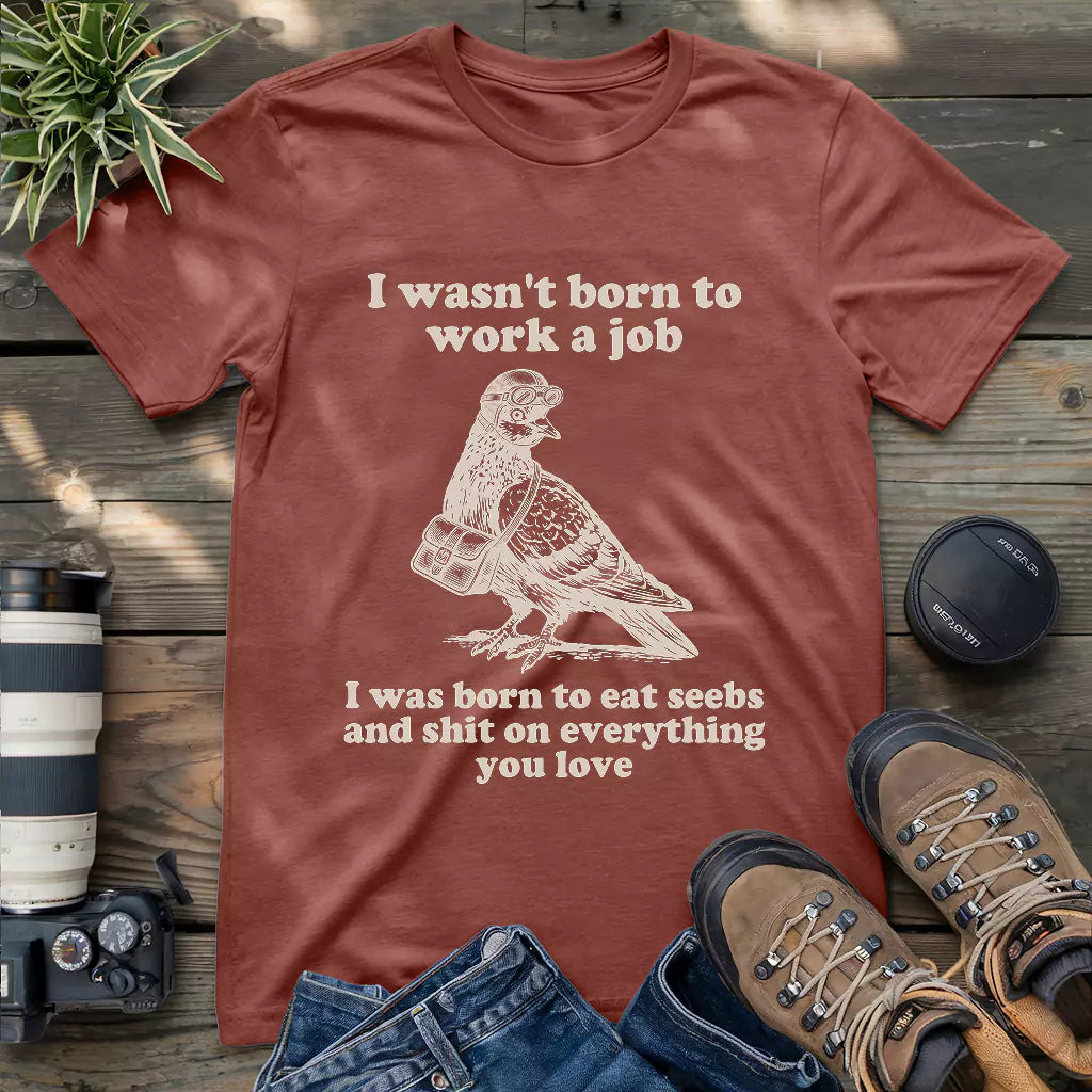 No Job, Just Poop T-shirt