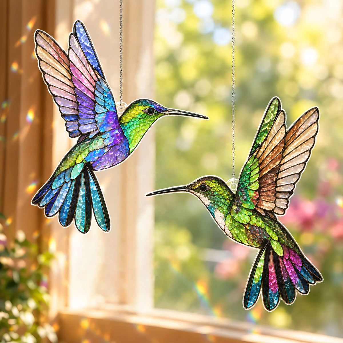 A Couple Of Hummingbird Ornament