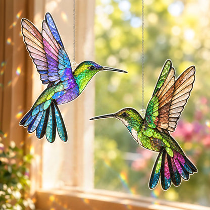 A Couple Of Hummingbird Ornament