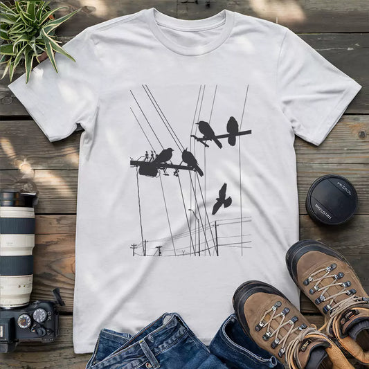 Perched on the Wire T-shirt