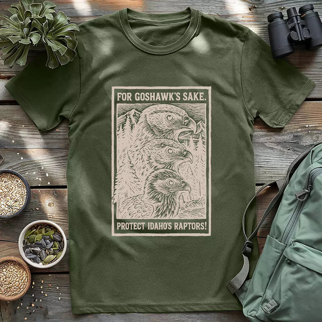 Protect Idaho's Raptors! T-shirt