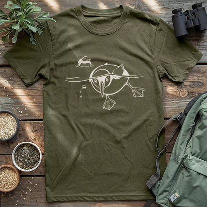 Funny classic puffin around shirt.