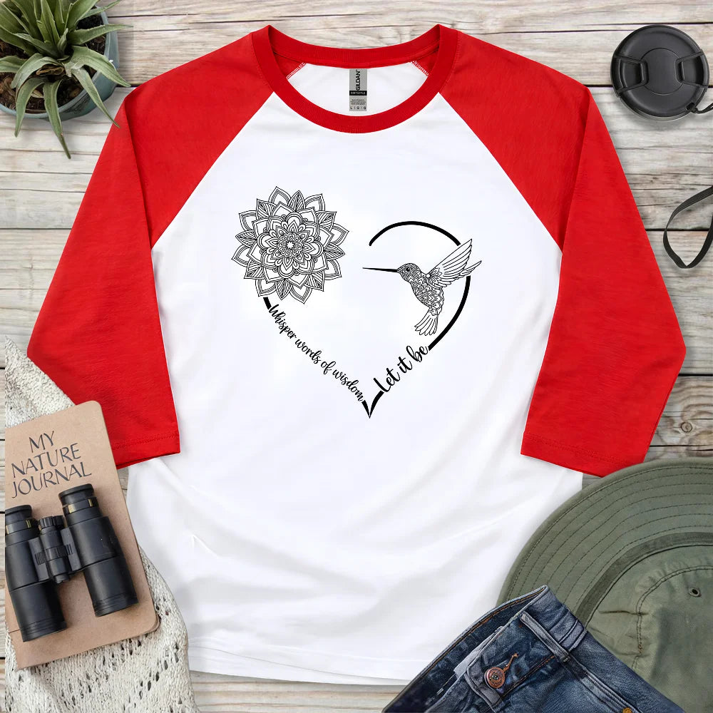 Let It Be 3/4 Sleeve T-shirt