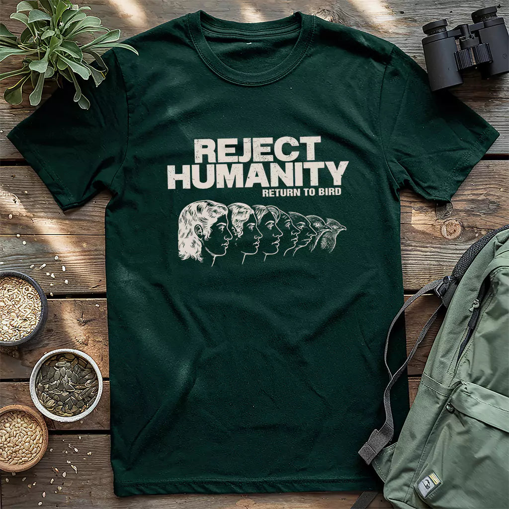 Funny return to bird shirt.