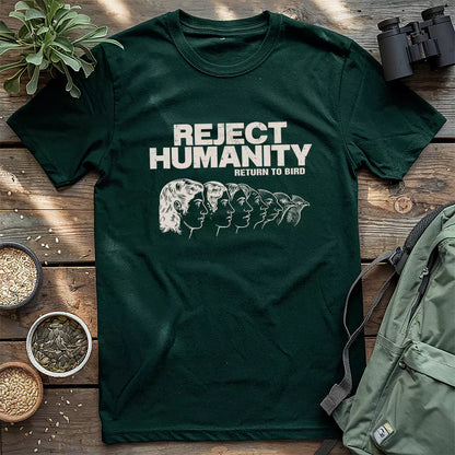 Funny return to bird shirt.