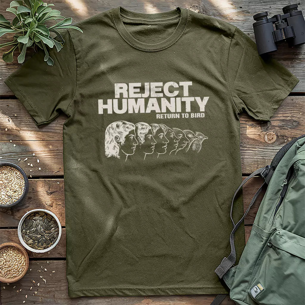 Funny return to bird shirt.