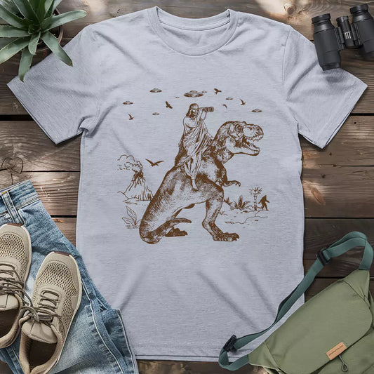 Riding Gators, Spotting Birds T-shirt