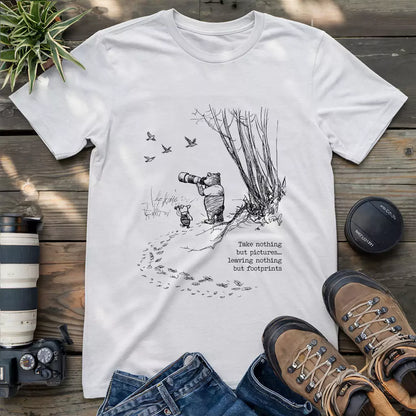 Bird photography and conservation shirt.