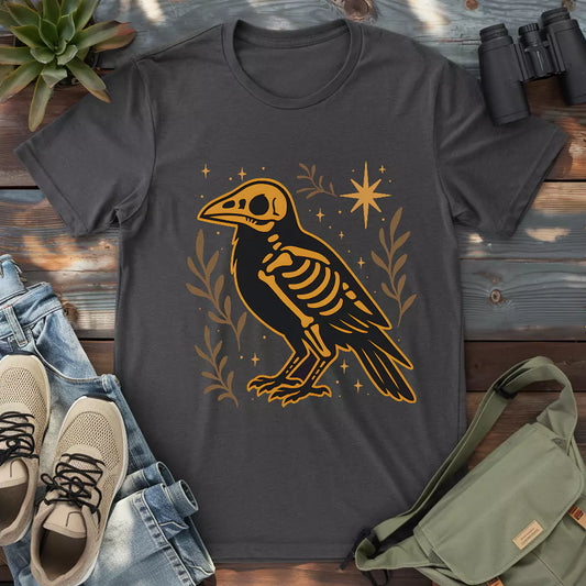 Skeleton Crow T-shirt