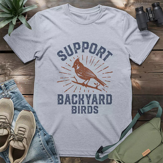Support Backyard Birds T-shirt
