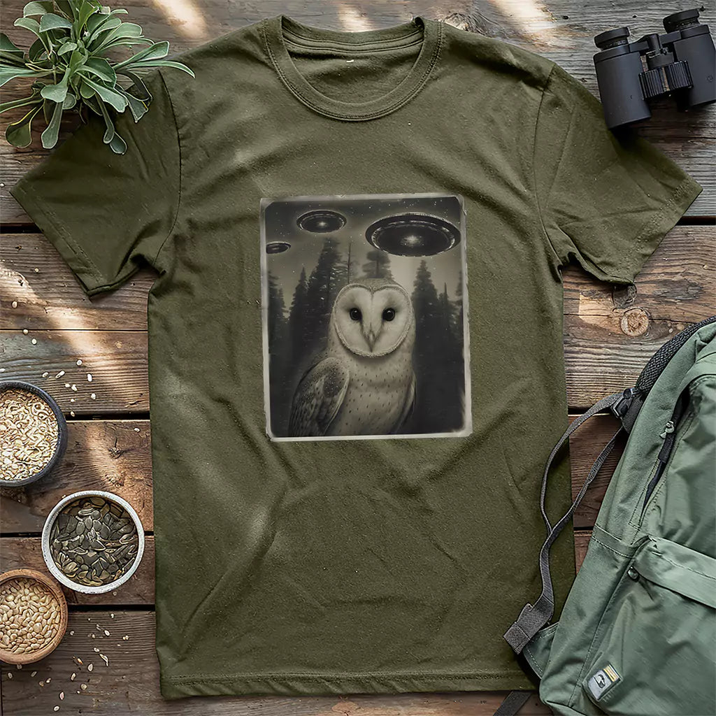 Owls Are Aliens T-shirt