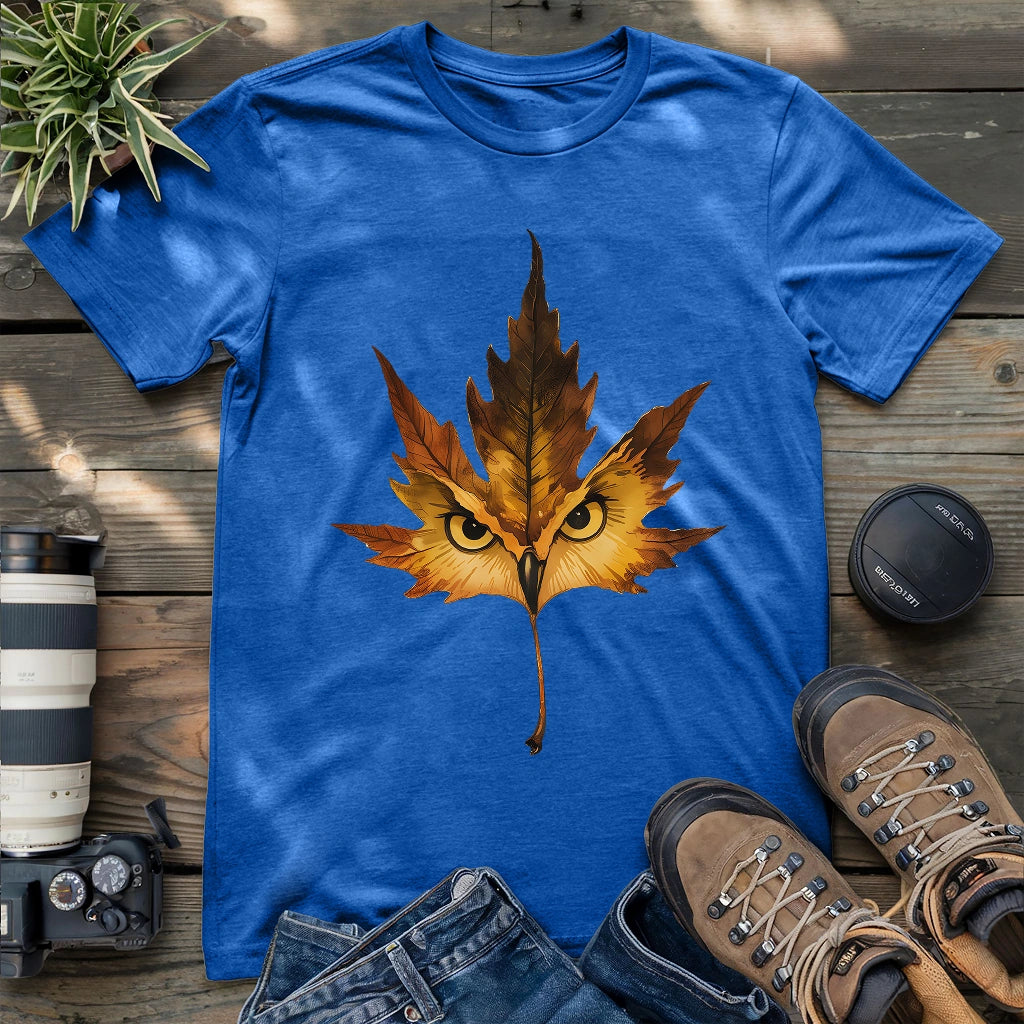 Owl Mapple Leaf T-shirt