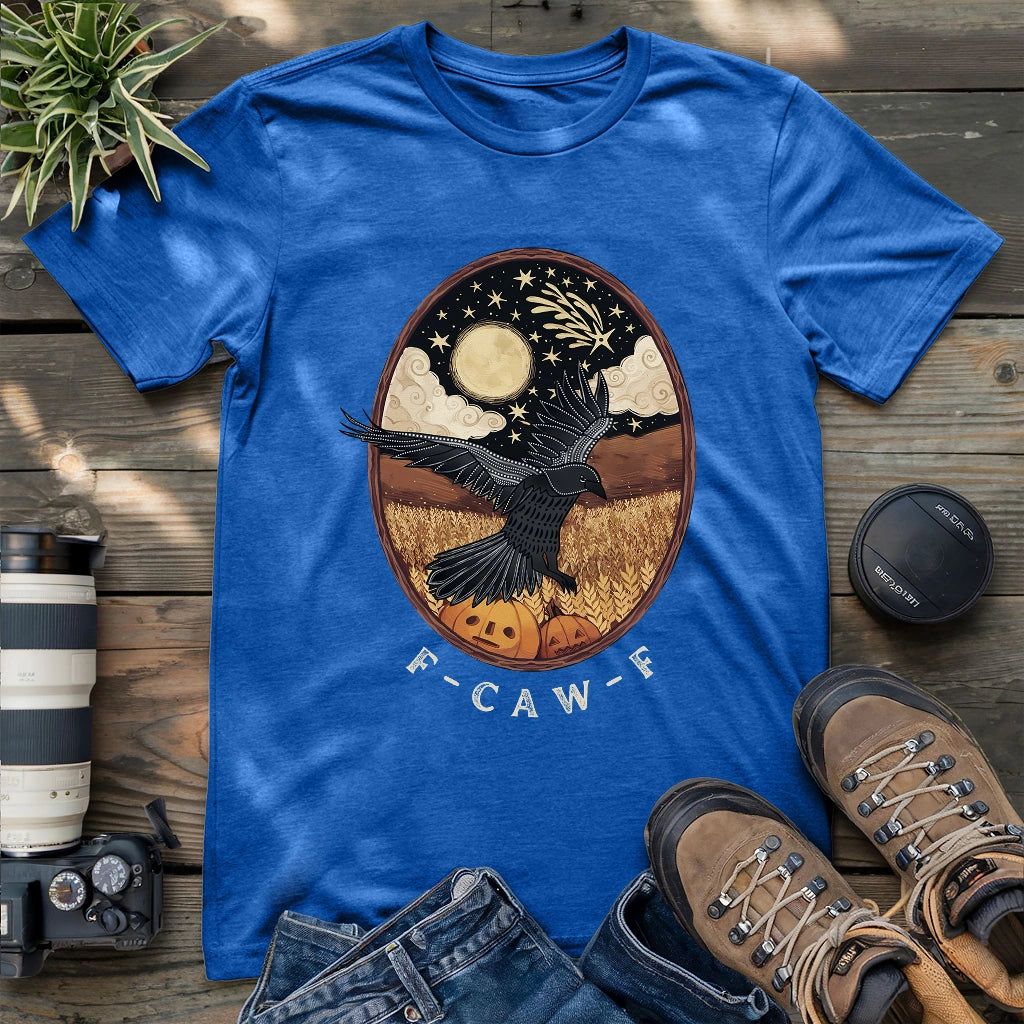Halloween On A Golden Field T-shirt