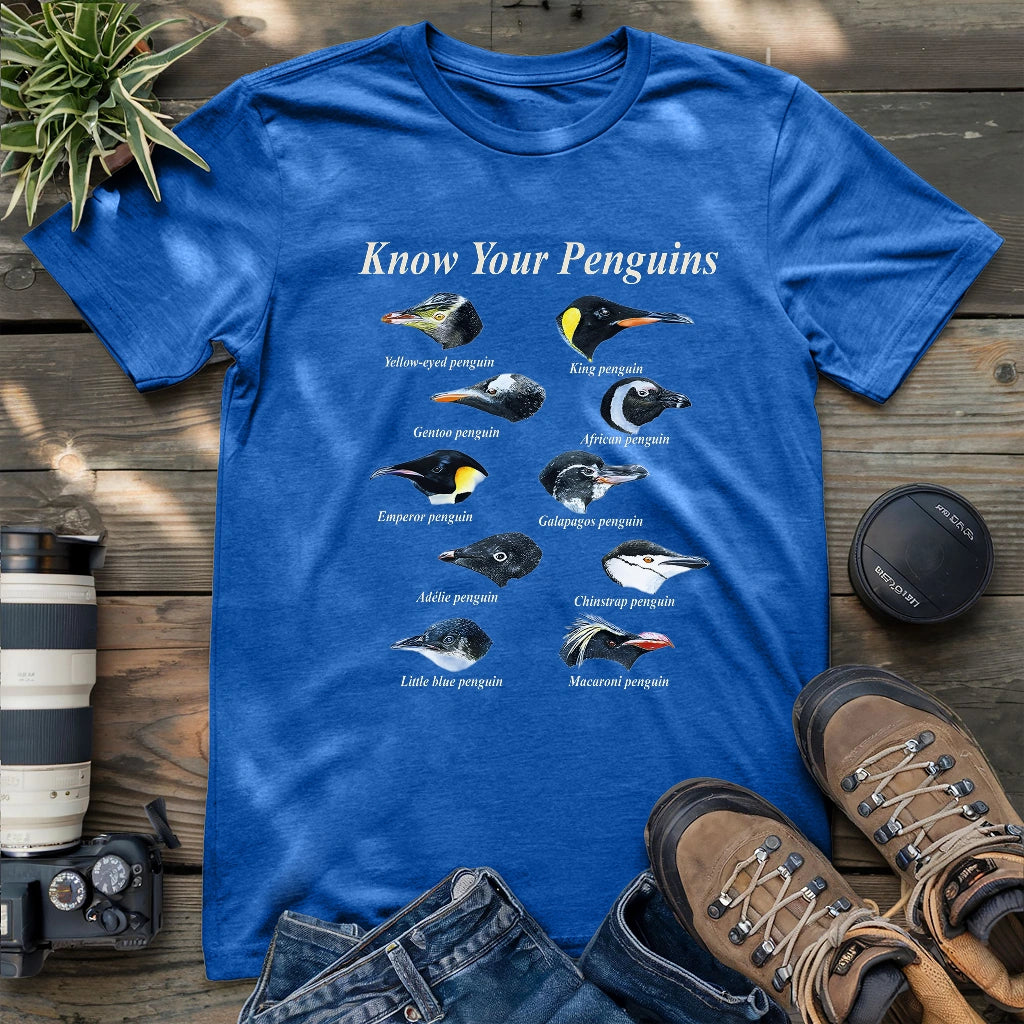 Know Your Penguins T-shirt