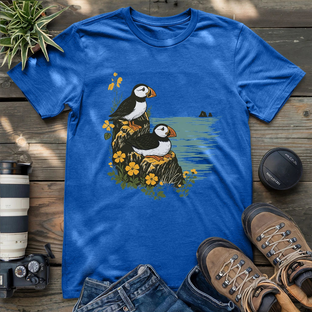 Peaceful Puffins T-shirt
