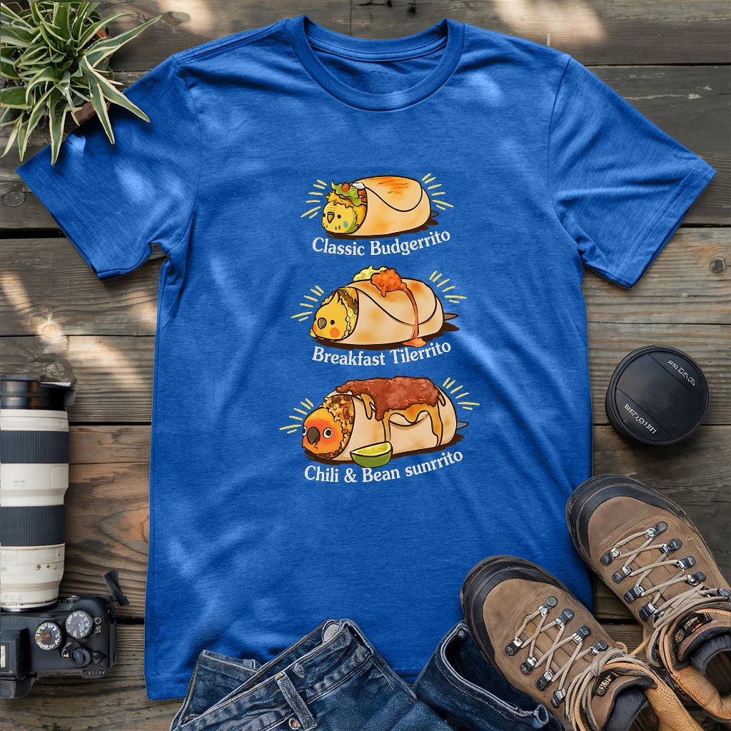 The Birdritos Trio T-shirt