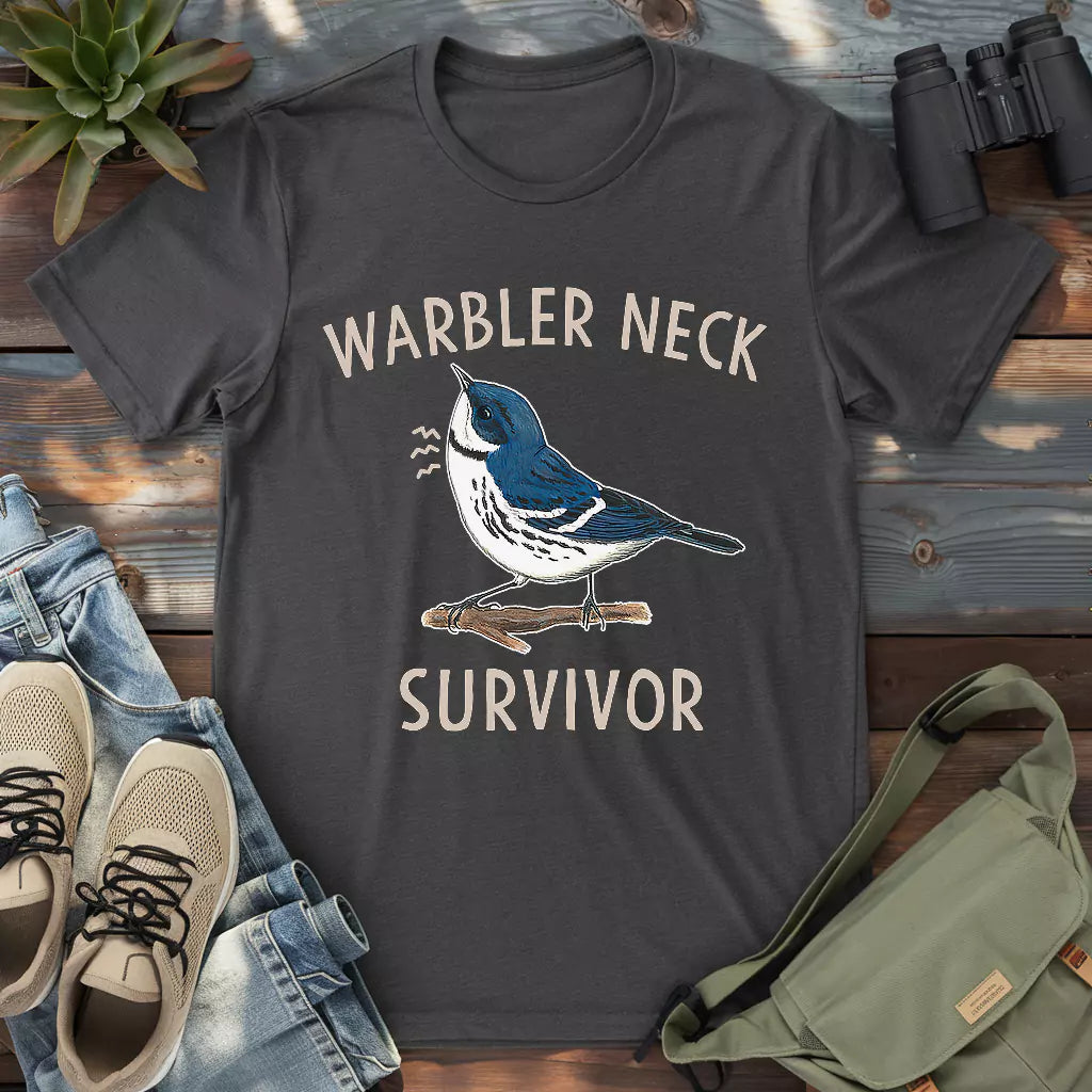 Warbler Neck Survivor T-shirt