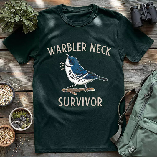 Warbler Neck Survivor T-shirt