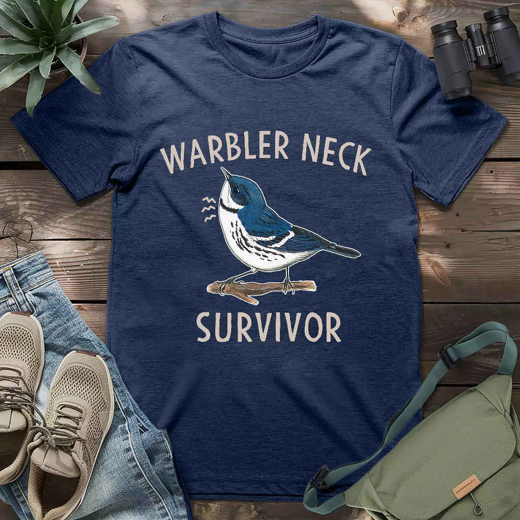 Warbler Neck Survivor T-shirt