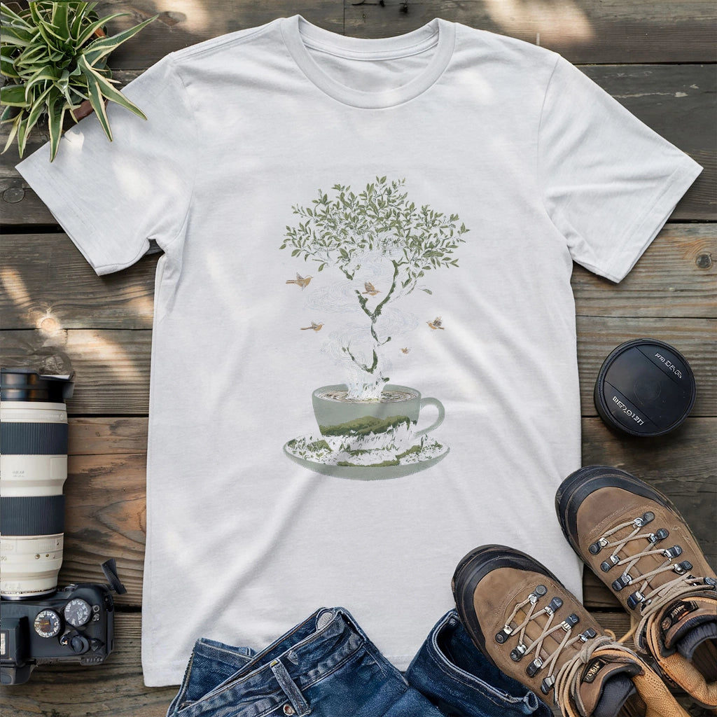 Coffee Tree Attract Birds T-shirt