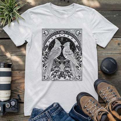 Regal Cardinal Lovebirds T-shirt
