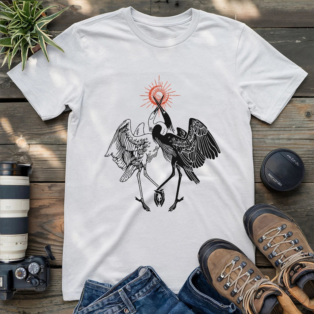 Solar Crane Duo T-shirt